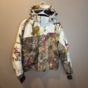 FXR Women's Fresh Jacket - Realtree AP Snow & Fuchsia